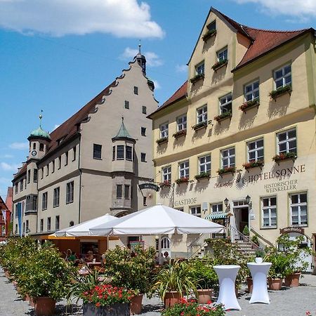 Kaiserhof Hotel Sonne Nördlingen Exterior foto