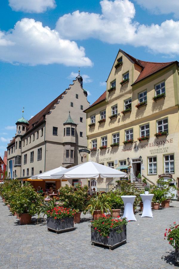 Kaiserhof Hotel Sonne Nördlingen Exterior foto